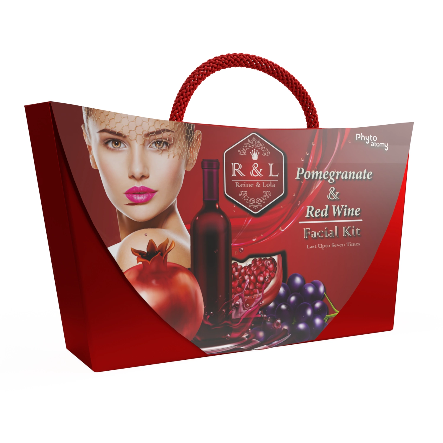 R & L Pomegranate & Red Wine Facial Kit